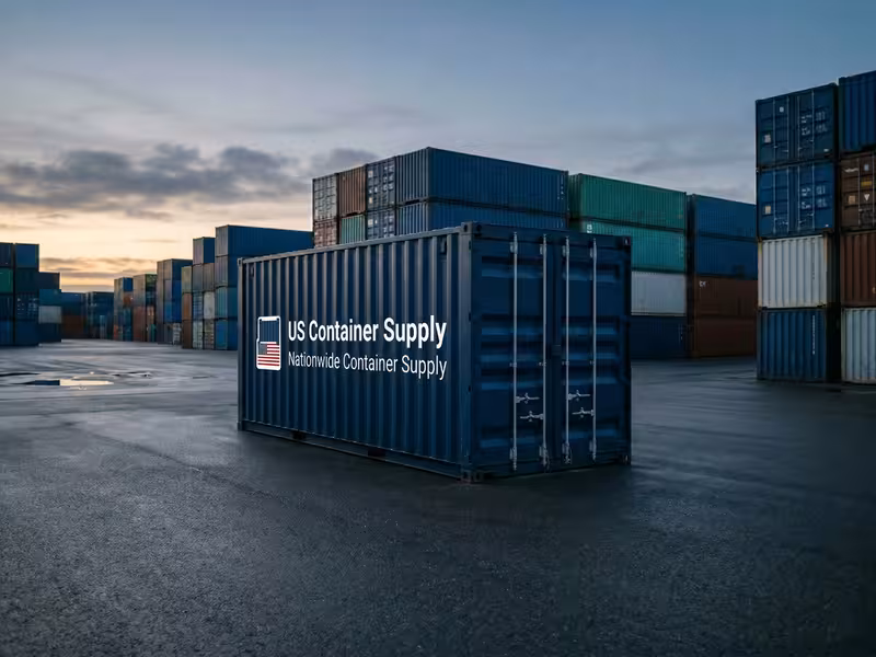 20ft High Cube Container - One-Trip